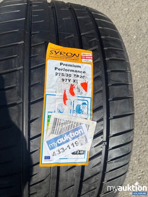 Artikel Nr. 433119 Artikel Nr. 433119: Syron Premium Performance 275/30 ZR20