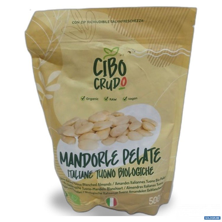 Artikel Nr. 461119: Cibo Crudo Mandorle Pelate 500g 
