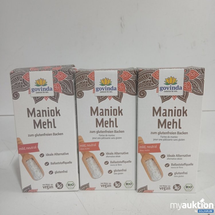 Artikel Nr. 469119: govinda Maniok Mehl je 450g