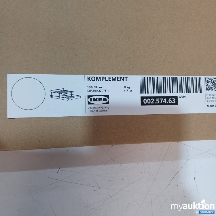 Artikel Nr. 472119 Artikel Nr. 472119: IKEA KOMPLEMENT Schublade 100x58 cm 002.574.63