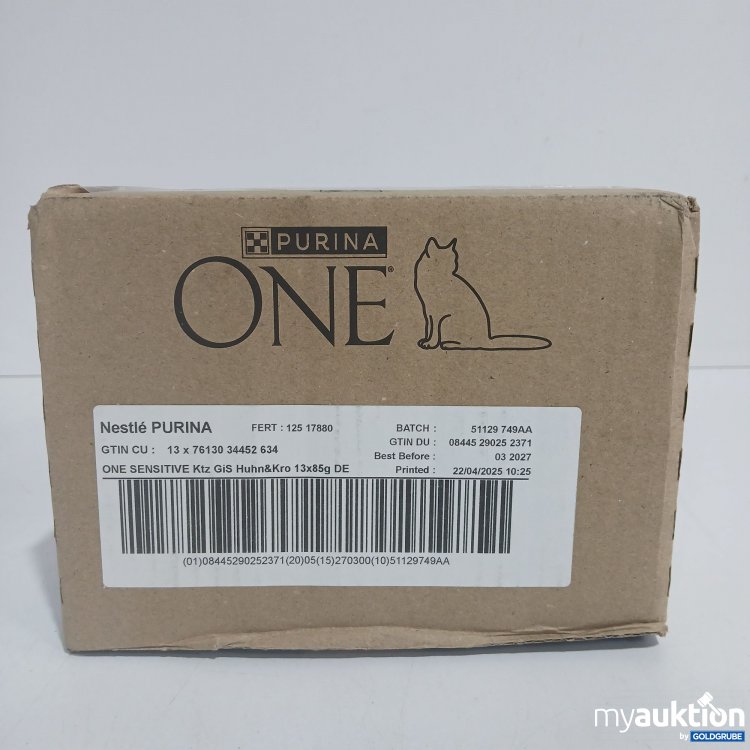 Artikel Nr. 845119: Purina One Sensitive Huhn & Karotten 13x85g