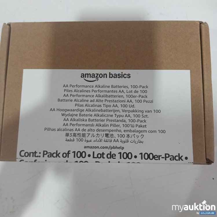 Artikel Nr. 971119 Artikel Nr. 971119: Amazon Basics AA 100Pack