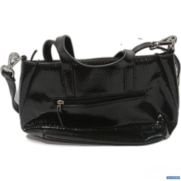 Artikel Nr. 973119: Carpisa-Handtasche aus Lackleder in Schwarz, ca 22×17×9,5 cm