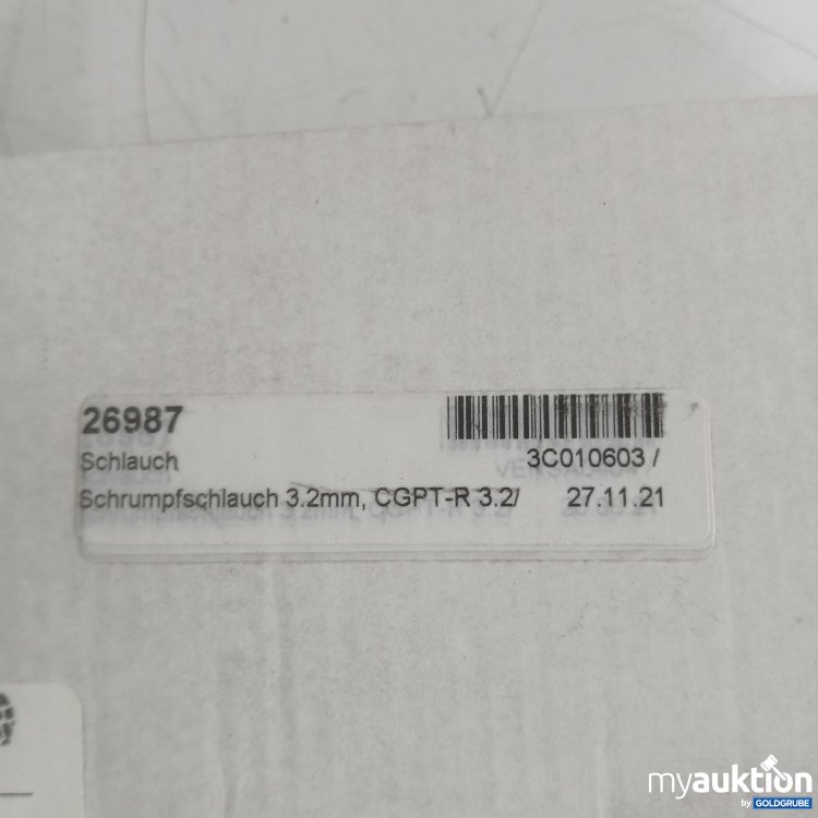 Artikel Nr. 992119: Schrumpfschlauch 26987 3,2mm grün/gelb