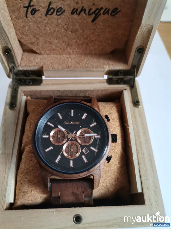 Artikel Nr. 460120 Artikel Nr. 460120: Holzkern Herrenuhr