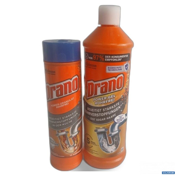 Artikel Nr. 462120: Drano Power-Granulat Rohrfrei  500g + Drano Power Gel 1L