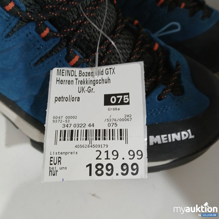 Artikel Nr. 464120: Meindl Herren Trekkingschuh Größe 075 petrol/ora