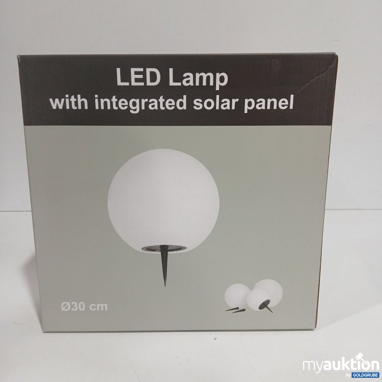 Artikel Nr. 524120 Artikel Nr. 524120: LED Lamp with intergrated Solar panel 30cm