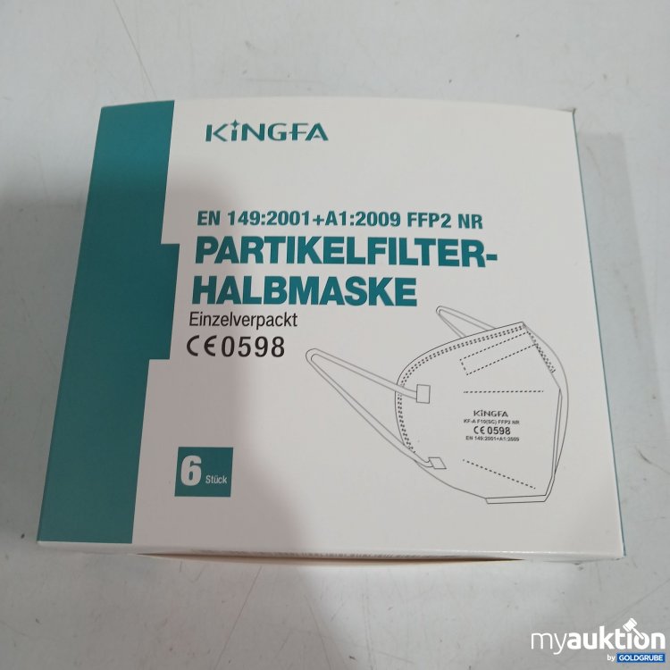 Artikel Nr. 956120: Kingfa Partikelfilter Halbmasken einzelverpackt 6Stk 