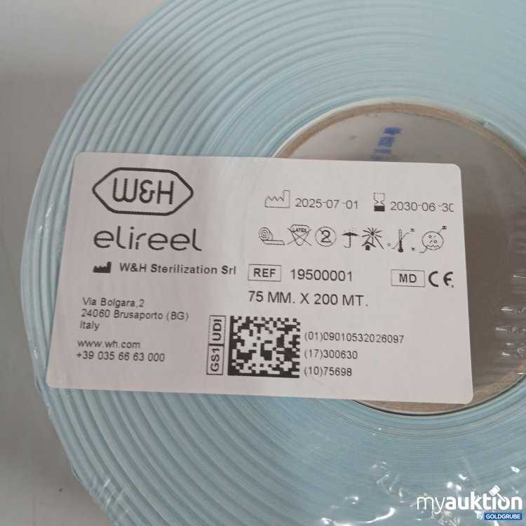 Artikel Nr. 970120: W&H Elireel Sterilisations Folie 75mm x 200m 