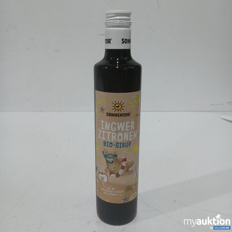 Artikel Nr. 979120: Sonnentor Ingwer Zitronen Bio-Sirup 0,5L 