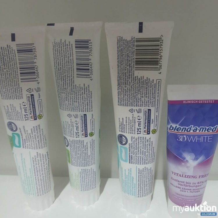 Artikel Nr. 982120 Artikel Nr. 982120: Zahnpasten 4Pack