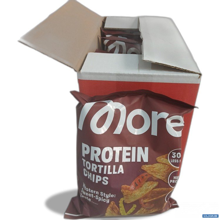 Artikel Nr. 993120 Artikel Nr. 993120: More Protein Tortilla Chips Western Style 6x50g