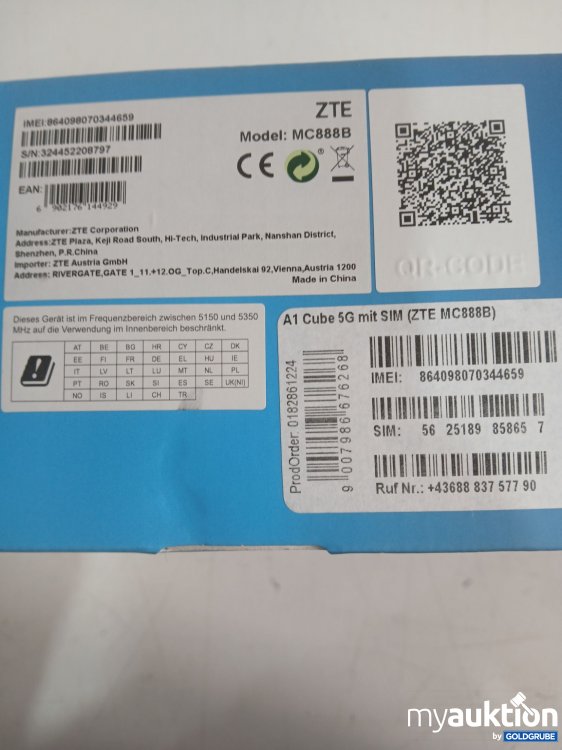 Artikel Nr. 995120: ZTE MC888B Router 