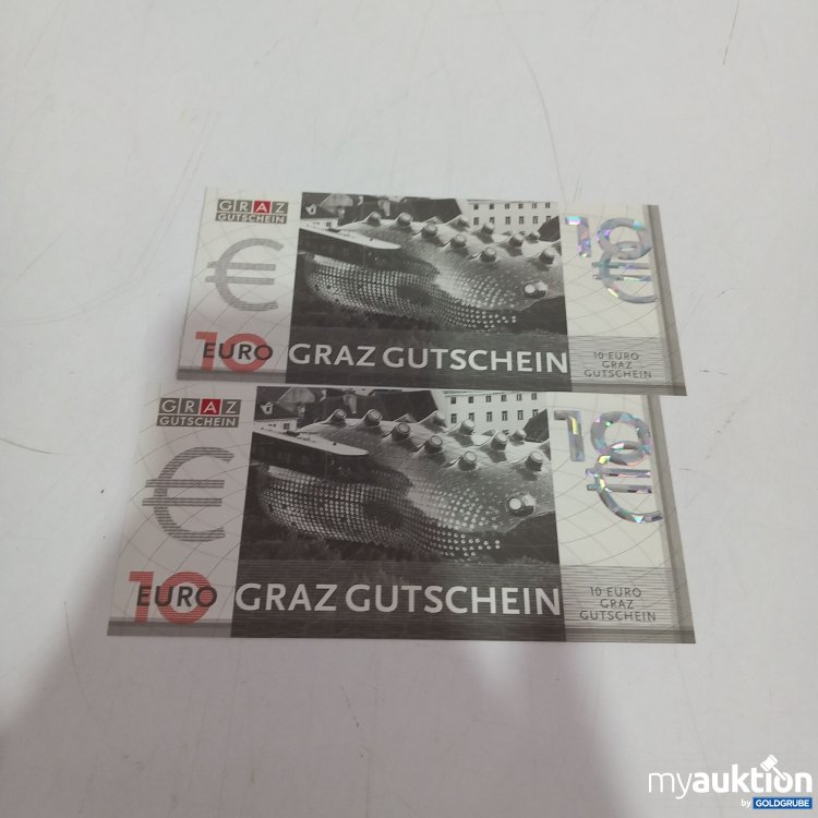 Artikel Nr. 361121 Artikel Nr. 361121: Graz Gutschein 2x 10 Euro