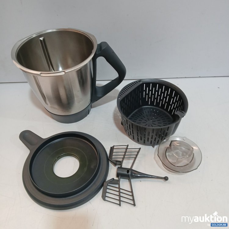 Artikel Nr. 479121: Edelstahl Mixtopf mit Griff und Zubehör gebraucht