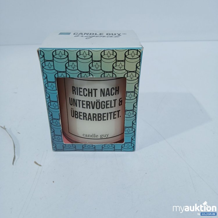 Artikel Nr. 813121: Candle guy Kerze Cranberry Apple Riecht nach untervögelt & überarbeitet.