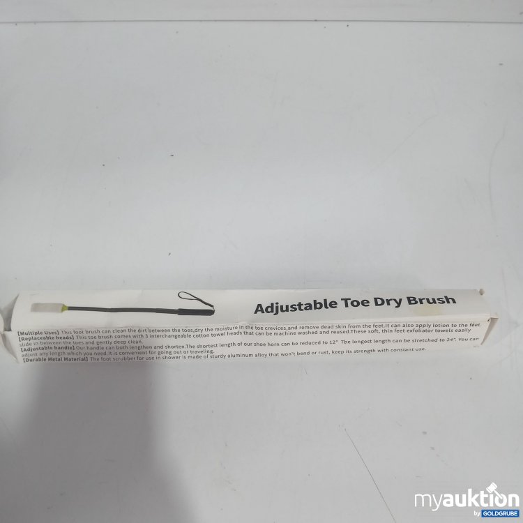 Artikel Nr. 844121 Artikel Nr. 844121: Adjustable Toe Dry Brush
