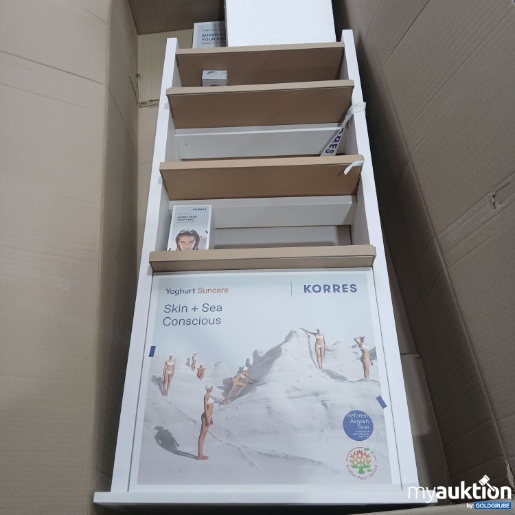 Artikel Nr. 853121: Korres Aufsteller ohne Produkte 