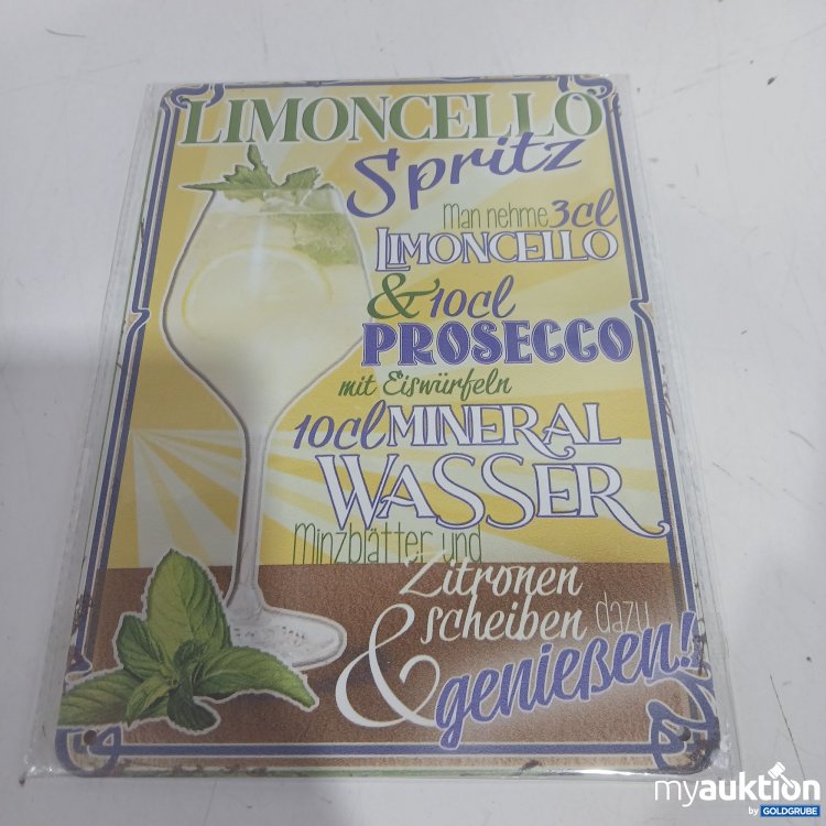 Artikel Nr. 876121 Artikel Nr. 876121: Blechschild ca. 20x14cm