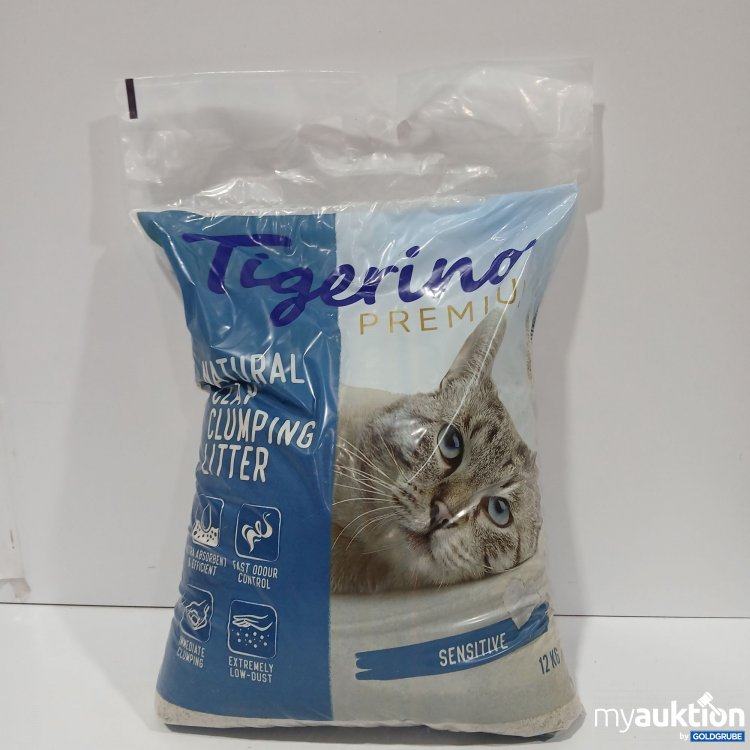 Artikel Nr. 879121: Tigerino Premium Natural Clay Clumping Litter  12kg 
