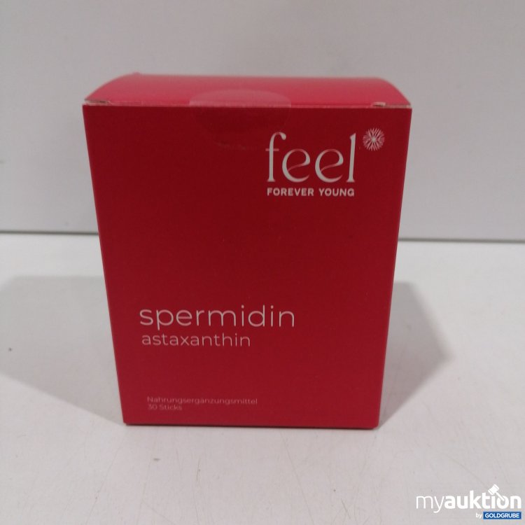 Artikel Nr. 891121: Feel forever young Spermidin Astaxanthin 30Stk 