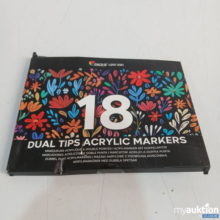 Artikel Nr. 920121: Dual Tips Acrylic Markers 18 Stück