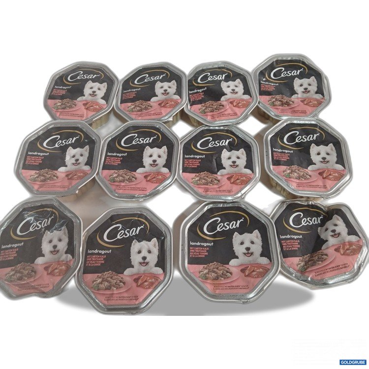 Artikel Nr. 951121: Cesar Hundefutter Landragout mit zartem Kalb 12x150g