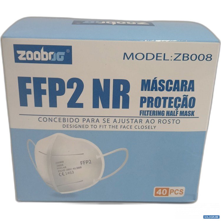 Artikel Nr. 956121 Artikel Nr. 956121: Zooboo FFP2 Masken 40Stk