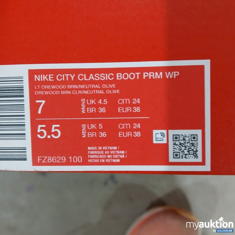 Artikel Nr. 990121 Artikel Nr. 990121: Nike City Classic Boot PRM WP