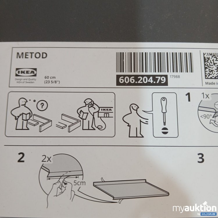 Artikel Nr. 472122 Artikel Nr. 472122: IKEA METOD 60 cm 606.204.79