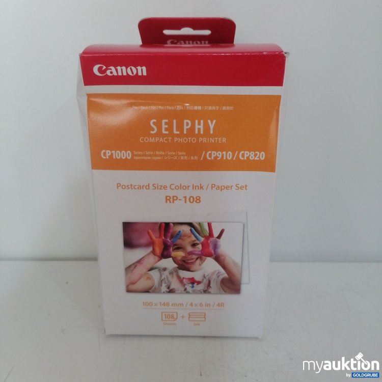 Artikel Nr. 665122 Artikel Nr. 665122: Canon Selphy RP-108 CP1000