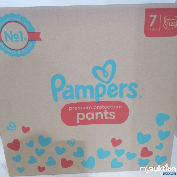 Artikel Nr. 721122: Pampers Premium Protection Pants 7(17+kg) 123 Stück 