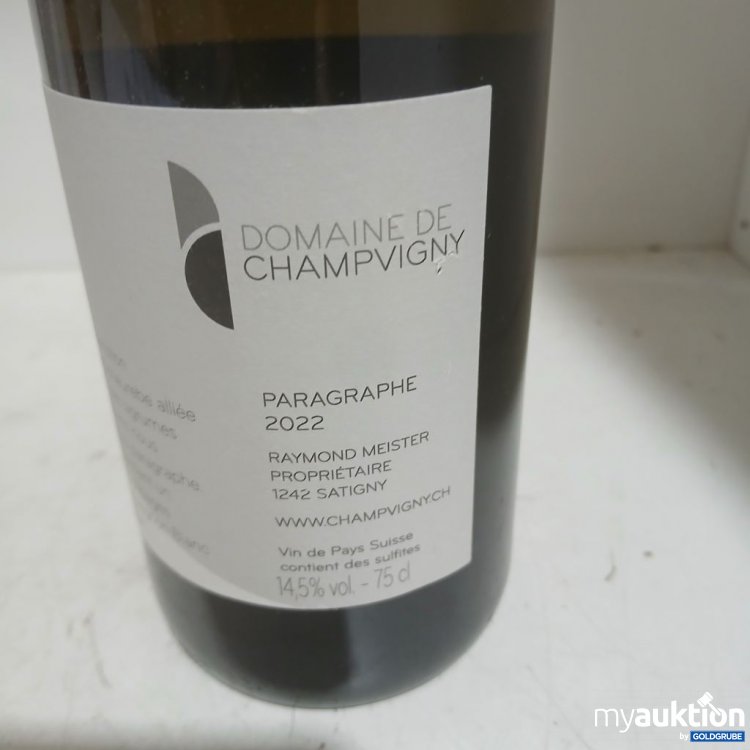 Artikel Nr. 969122: Domaine de Champvigny Paragraphe 2022 750ml