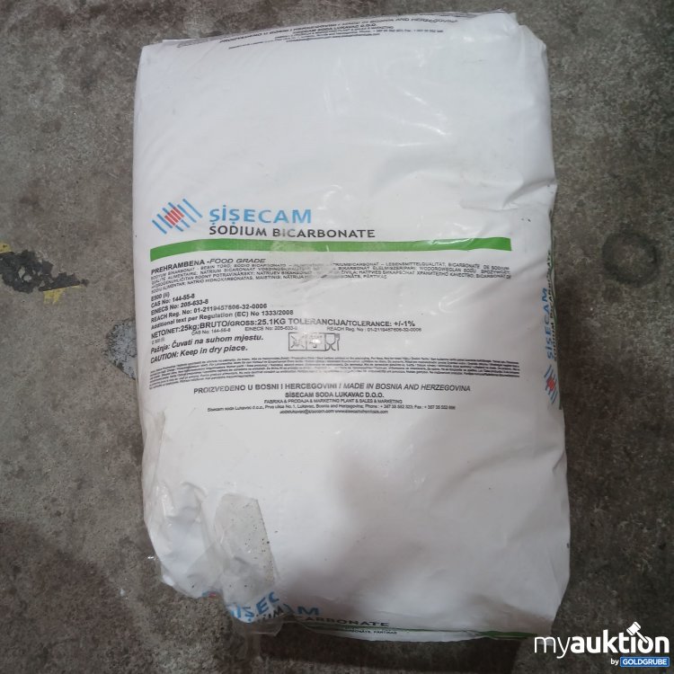 Artikel Nr. 986122 Artikel Nr. 986122: Sisecam Sodium Bicarbonate 25kg