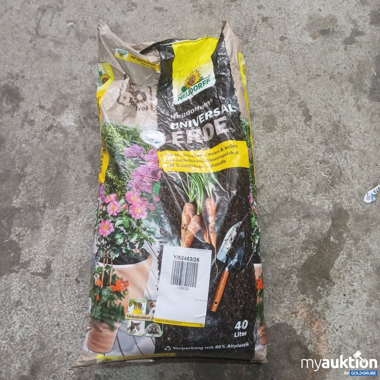 Artikel Nr. 465123 Artikel Nr. 465123: Neudorff Neudohum Universal Erde 40L