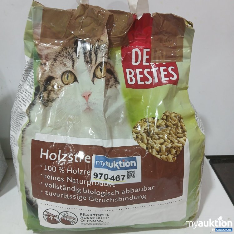 Artikel Nr. 466123: Dein Bestes Holzstreu Katzenstreu
10L