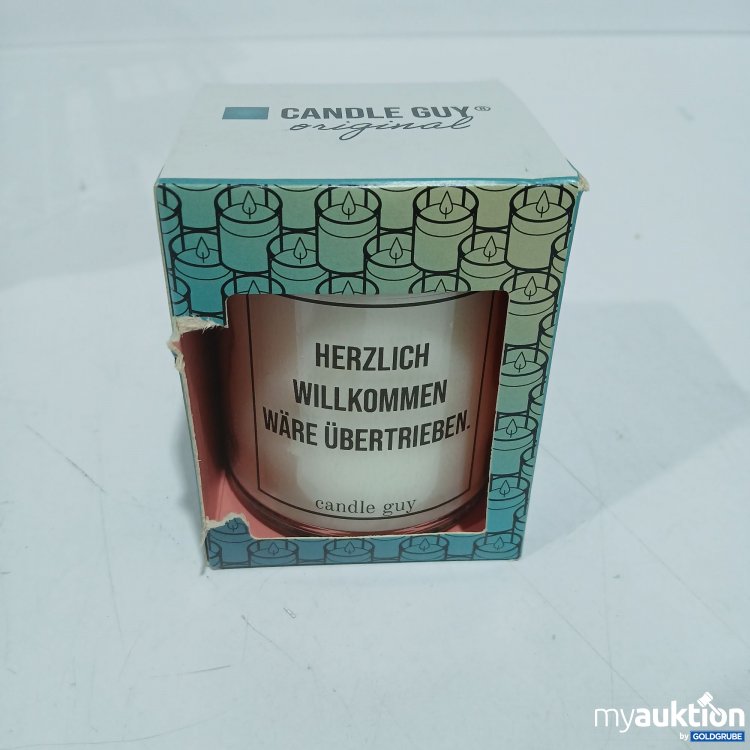 Artikel Nr. 813123 Artikel Nr. 813123: Candle guy Kerze Bourbon Mandarin Vanilla Herzlich Wilkommen wäre übertrieben