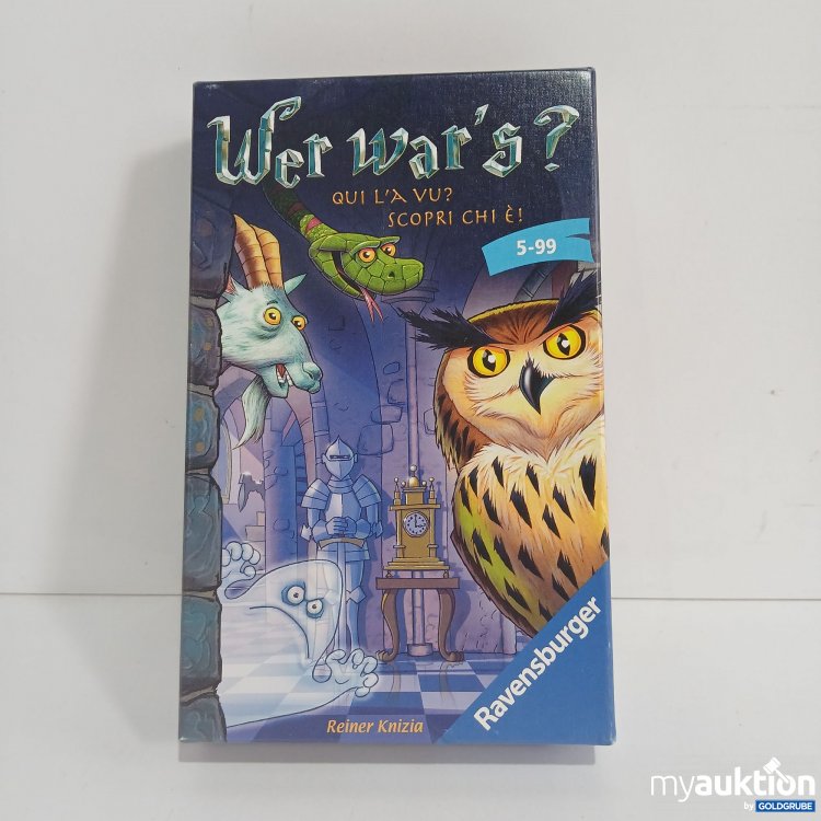 Artikel Nr. 822123 Artikel Nr. 822123: Ravensburger Wer wars?