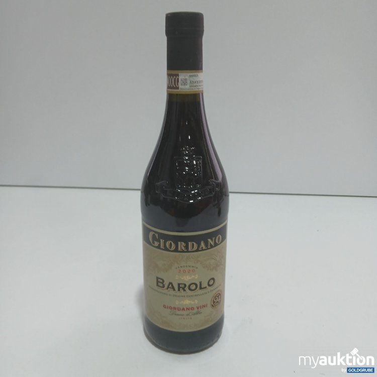 Artikel Nr. 826123 Artikel Nr. 826123: Giordano Barolo 0,75l