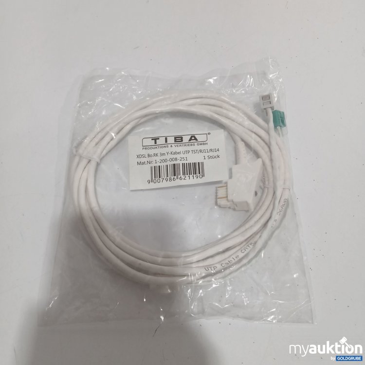 Artikel Nr. 877123: Tiba XDSL 3m Y-Kabel 