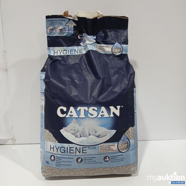 Artikel Nr. 879123 Artikel Nr. 879123: Catsan Hygiene Plus Katzenstreu 18l