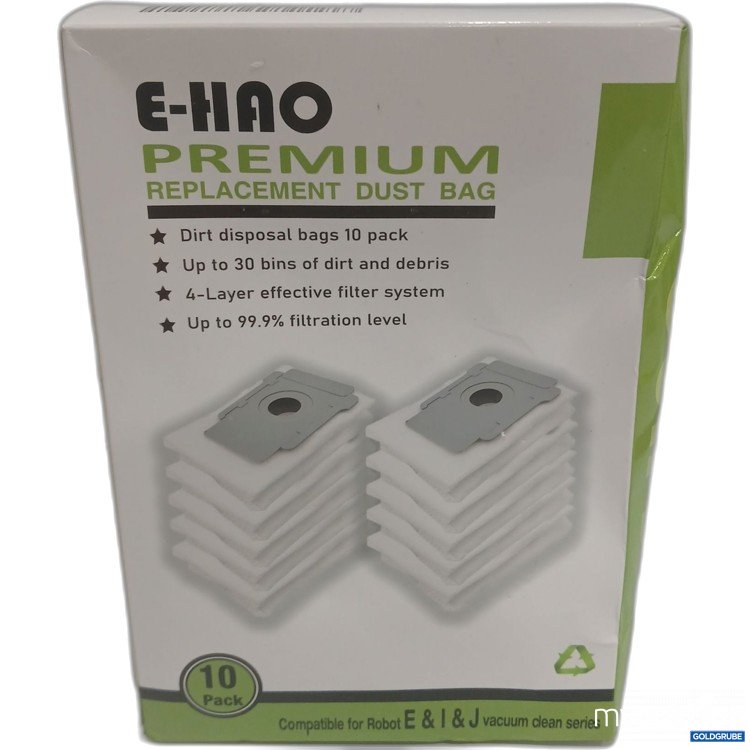 Artikel Nr. 887123 Artikel Nr. 887123: E-Hao Premium Replacement Dust Bag 10x
