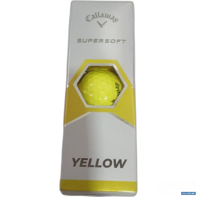 Artikel Nr. 938123: Callaway Supersoft Yellow Golfball 3 stk