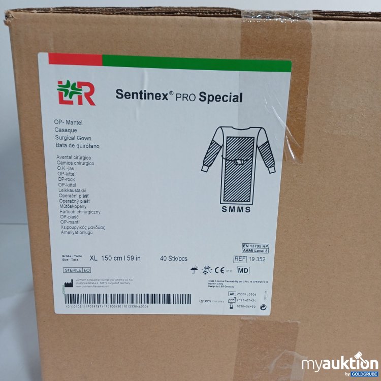 Artikel Nr. 962123: LR Sentinex Pro Special OP-Mantel 40Stk XL 
