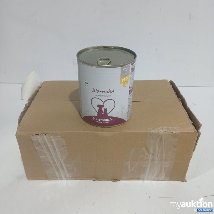 Artikel Nr. 463124: Hermann's Manufaktur Bio-Huhn 6x800g 