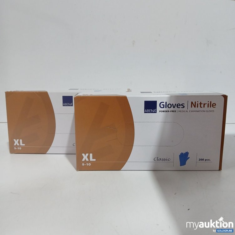 Artikel Nr. 524124 Artikel Nr. 524124: Abena Gloves Nitrile XL 9-10 je 200Stk
