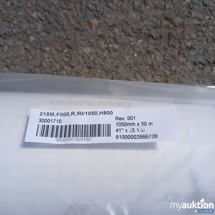 Artikel Nr. 525124 Artikel Nr. 525124: Orafol Rolle 1050mm×50mm, 215M, F000, R, 50/1050, H800