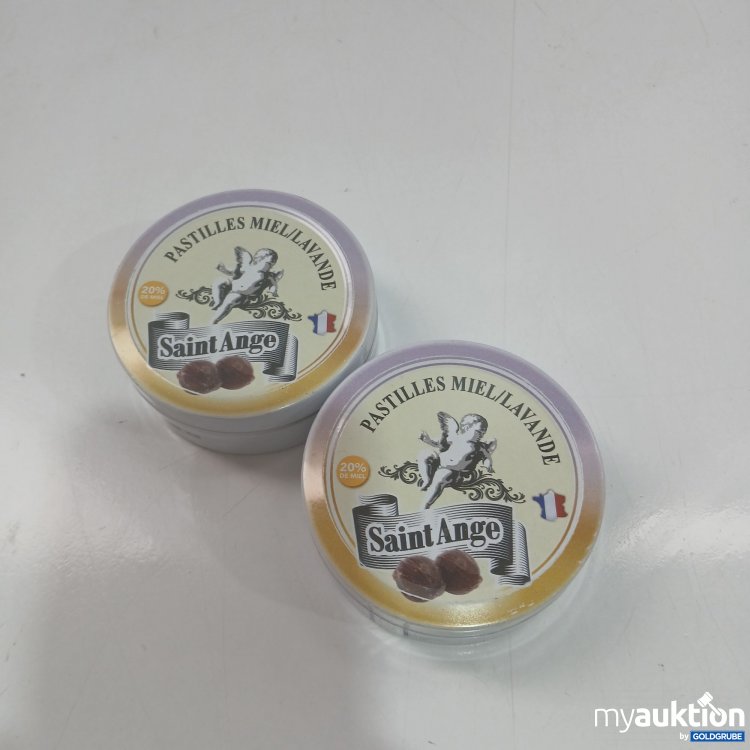 Artikel Nr. 870124 Artikel Nr. 870124: Saint Ange Pastilles Miel/ Lavande 2x50g