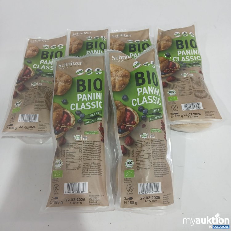 Artikel Nr. 873124: Schnitzer Bio Panini Classic je 3Stk